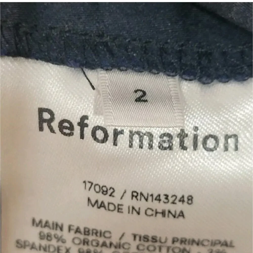 Reformation corsette top
